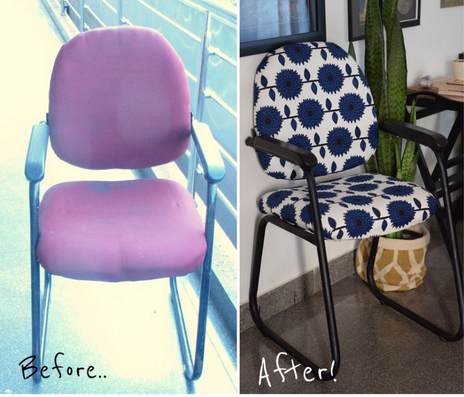 DIY - Changing Upholstery Type 1 - Preethi Prabhu