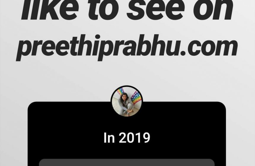 2019 A Different Approach